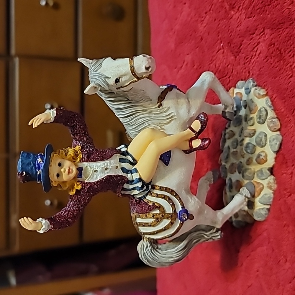 Yesterdays Child Dollstone Claire Marie On Starr Circus Dreams Figurine 3569